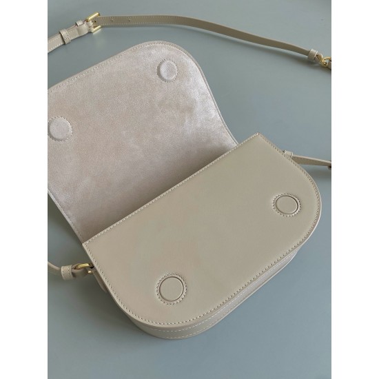 Dior CD Signature Chain Bag in Beige Calfskin