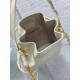 Dior C'est Medium Bag in White Saddle Calfskin