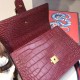 Gucci Dionysus leather top handle bag 448075 Burgundy (SuperM-71909)