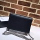 Gucci Dionysus Leather Mini Chain Bag 401231 Black 2018