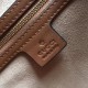 Gucci Padlock GG Supreme Canvas Shoulder Bag 479197 Brown 2017