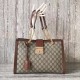 Gucci Padlock GG Supreme Canvas Shoulder Bag 479197 Brown 2017