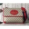 Gucci Web GG Supreme Messenger Bag 495654 Red 2018