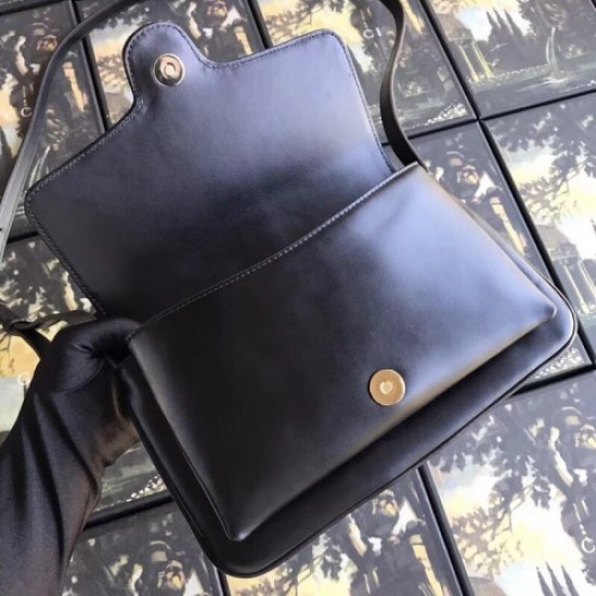 Gucci Arli Small Shoulder Bag ‎550129 Black 2018