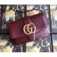 Gucci Arli Small Shoulder Bag ‎550129 Burgundy 2018