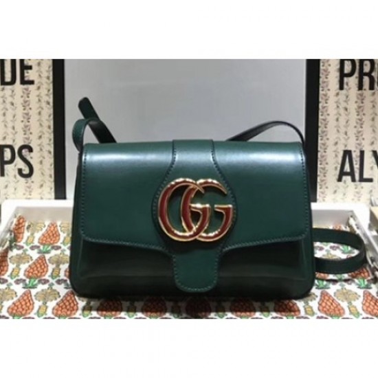 Gucci Arli Small Shoulder Bag ‎550129 Green 2018