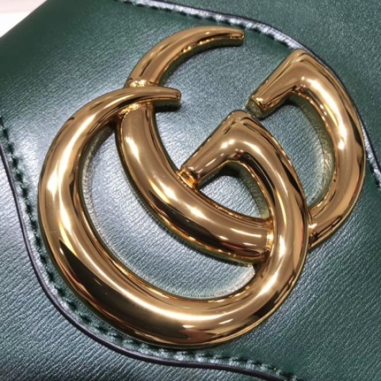 Gucci Arli Small Shoulder Bag ‎550129 Green 2018