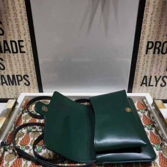 Gucci Arli Small Shoulder Bag ‎550129 Green 2018