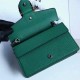 Gucci Dionysus Chain Super Mini Bag 476432 Leather Green 2017