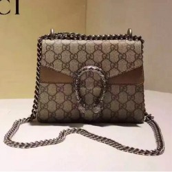 Gucci Dionysus GG Supreme shoulder bag 421970 Brown