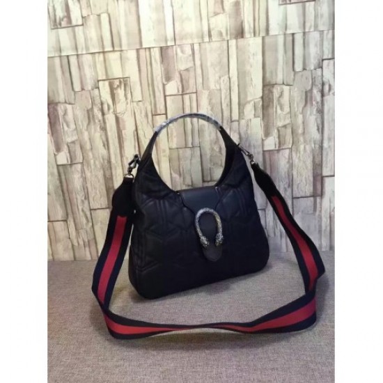 Gucci Dionysus matelassé hobo 446687 black