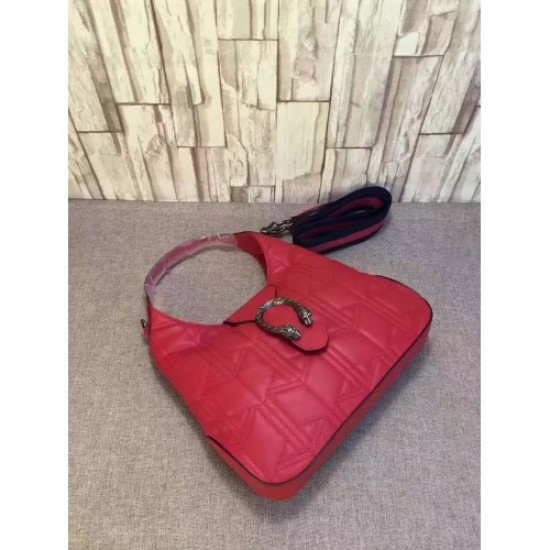 Gucci Dionysus matelassé hobo 446687 red