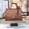 Gucci GG Marmont leather top handle 421890 brown