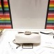 Gucci GG Marmont Matelassé Chevron Chain Mini Shoulder Bag 476433 White 2017