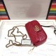 Gucci GG Marmont Matelassé Chevron Chain Mini Shoulder Bag 476433 Red 2017