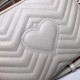 Gucci GG Marmont Matelassé Chevron Shoulder Small bag 498100 white 2017