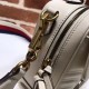 Gucci GG Marmont Matelassé Chevron Shoulder Small bag 498100 white 2017