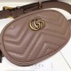 Gucci GG Marmont Matelasse Leather Belt Bag 476434 Nude Pink 2017