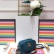 Gucci GG Marmont Matelassé Mini Bag 448065 Ocean Green