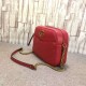 Gucci GG Marmont matelassé shoulder bag 443499 red