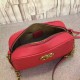 Gucci GG Marmont matelassé shoulder bag 447632 red