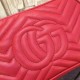 Gucci GG Marmont matelassé shoulder bag 447632 red