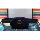 Gucci GG Marmont Matelasse Velvet Belt Bag 476434 Black 2017