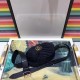 Gucci GG Marmont Matelasse Velvet Belt Bag 476434 Black 2017