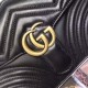 Gucci GG Marmont Small Top Handle Bag 498110 Black ‎2018