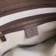 Gucci GG Supreme Medium Shoulder Bag 523354 Brown 2018