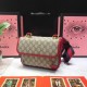 Gucci GG Supreme Small Messenger Bag ‎501050 Red 2018