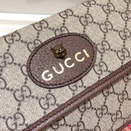 Gucci GG Supreme Web Belt Strap Bag 493930 2017