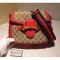 Gucci Lady Web GG Canvas Medium Shoulder Bag 383848 Red