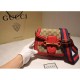 Gucci Lady Web GG Canvas Small Shoulder Bag 384821 Red