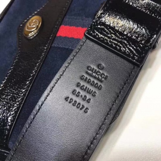 Gucci Ophidia Belted IPhone Case 519308 Navy Blue 2018