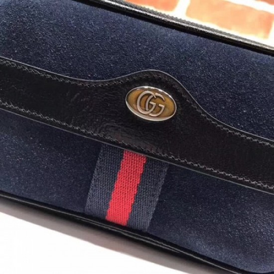 Gucci Ophidia Belted IPhone Case 519308 Navy Blue 2018