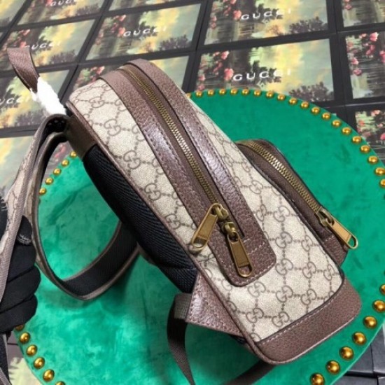 Gucci Ophidia GG Small Backpack ‎547965 Beige 2018