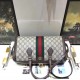 Gucci Ophidia Medium Top Handle Boston Bag ‎524532 GG Supreme 2018