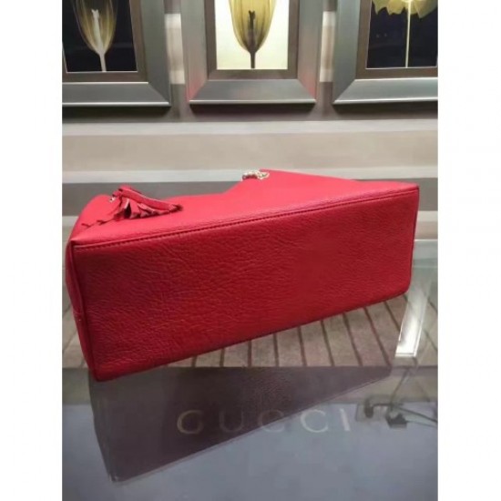 Gucci soho leather shoulder bag 308982 Red(MINGSHI-731303)