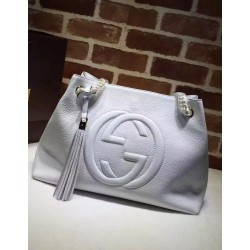 Gucci soho leather shoulder bag 308982 White(MINGSHI-731304)