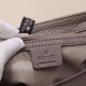 Gucci Soho leather shoulder bag 336752 grey