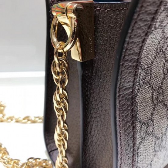 Gucci Structured Shape Ophidia GG Small Shoulder Bag ‎503877 2017