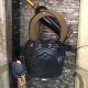 Gucci Sylvie Web Strap GG Marmont Chevron Quilted Leather Bucket Bag 476674 Black 2017