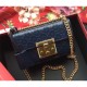 Gucci Padlock GG Small Leather Shoulder Bag 409487 blue