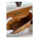 Hermes 24/24 Mini 21 Handmade Bag in Gold Evercolor Leather