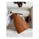 Hermes 24/24 Mini 21 Handmade Bag in Gold Evercolor Leather