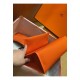 Hermes Herbag Zip 31cm Bag In Brown And Orange