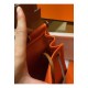 Hermes Herbag Zip 31cm Bag In Brown And Orange