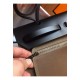 Hermes Herbag Zip 31cm Bag In Black And Taupe