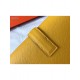 Hermes Jige Elan 29 Clutch In Yellow Epsom Leather